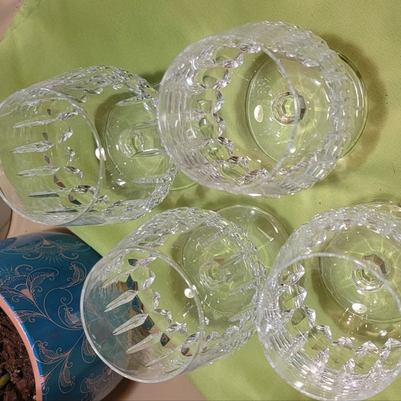 Crystal Brandy glasses Set of 4 - Picture 3 of 6